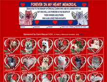 Tablet Screenshot of memorial.cairnrescueusa.com